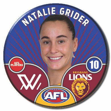 AFLW S10 BRISBANE - GRIDER, Natalie