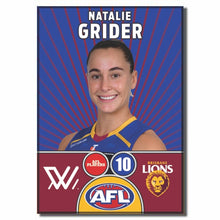 AFLW S10 BRISBANE - GRIDER, Natalie