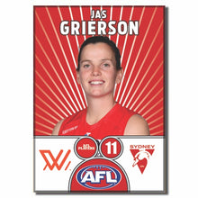 AFLW S10 SYDNEY SWANS - GRIERSON, Jas