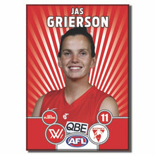 AFLW S11 SYDNEY SWANS - GRIERSON, Jasmine