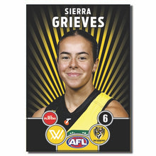 AFLW S11 RICHMOND - GRIEVES, Sierra