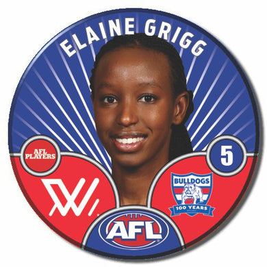 AFLW S10 WESTERN BULLDOGS - GRIGG, Elaine