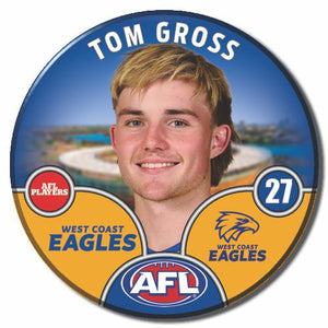 2025 AFL West Coast Eagles Football Club - GROSS, Tom