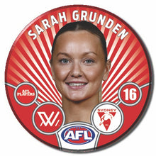 AFLW S11 SYDNEY SWANS - GRUNDEN, Sarah