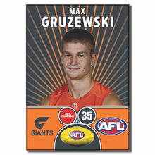 AFL 2026 GWS GIANTS Football Club - GRUZEWSKI, Max