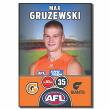 2025 AFL GWS Giants Football Club - GRUZEWSKI, Max