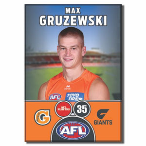 2025 AFL GWS Giants Football Club - GRUZEWSKI, Max