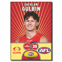 AFL 2026 GOLD COAST SUNS Football Club - GULBIN, Lachlan