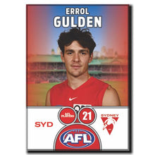 2025 AFL Sydney Swans Football Club - GULDEN, Errol