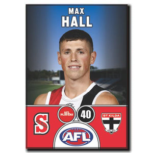 2025 AFL St Kilda Football Club - HALL, Max