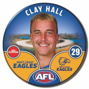 2025 AFL West Coast Eagles Football Club - HALL, Clay