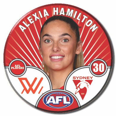 AFLW S10 SYDNEY SWANS - HAMILTON, Alexia