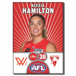 AFLW S10 SYDNEY SWANS - HAMILTON, Alexia