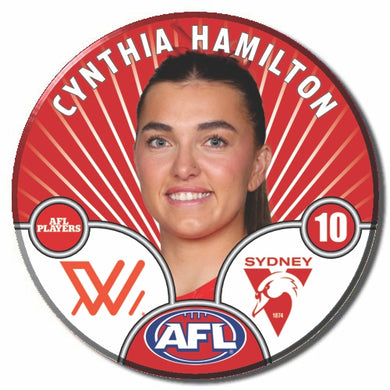 AFLW S10 SYDNEY SWANS - HAMILTON, Cynthia