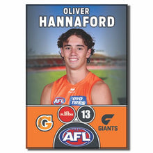 2025 AFL GWS Giants Football Club - HANNAFORD, Oliver