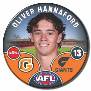 2025 AFL GWS Giants Football Club - HANNAFORD, Oliver