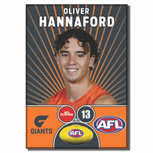 AFL 2026 GWS GIANTS Football Club - HANNAFORD, Oliver