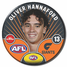AFL 2026 GWS GIANTS Football Club - HANNAFORD, Oliver