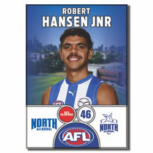2025 AFL North Melbourne Football Club - HANSEN JNR, Robert