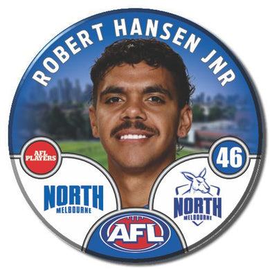 2025 AFL North Melbourne Football Club - HANSEN JNR, Robert