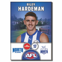 2025 AFL North Melbourne Football Club - HARDEMAN, Riley