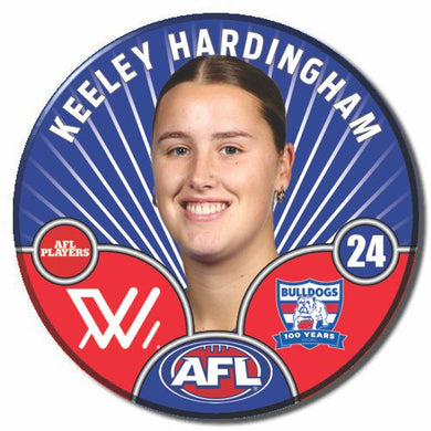 AFLW S10 WESTERN BULLDOGS - HARDINGHAM, Keeley