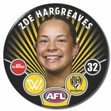 AFLW S11 RICHMOND - HARGREAVES, Zoe