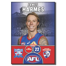 2025 AFL Western Bulldogs Football Club - HARMES, James
