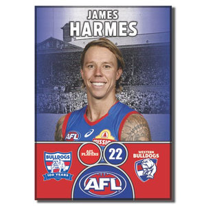 2025 AFL Western Bulldogs Football Club - HARMES, James