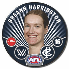 AFLW S11 CARLTON -  HARRINGTON, Breann