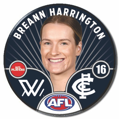 AFLW S10 CARLTON - HARRINGTON, Breann