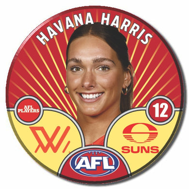 AFLW S10 GOLD COAST SUNS - HARRIS, Havana