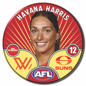 AFLW S10 GOLD COAST SUNS - HARRIS, Havana