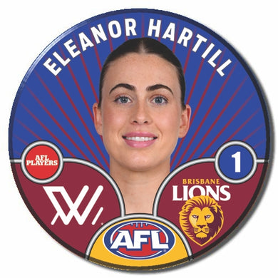 AFLW S10 BRISBANE - HARTILL, Eleanor