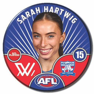 AFLW S10 WESTERN BULLDOGS - HARTWIG, Sarah