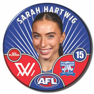 AFLW S10 WESTERN BULLDOGS - HARTWIG, Sarah