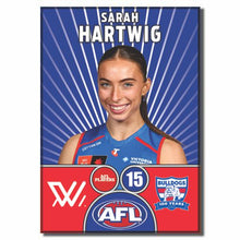 AFLW S10 WESTERN BULLDOGS - HARTWIG, Sarah