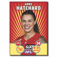 AFLW S11 GOLD COAST SUNS - HATCHARD, Anne