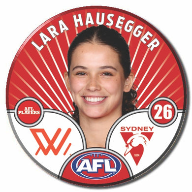 AFLW S10 SYDNEY SWANS - HAUSEGGER, Lara