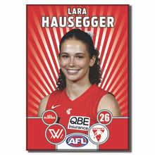 AFLW S11 SYDNEY SWANS - HAUSEGGER, Lara