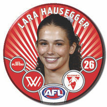 AFLW S11 SYDNEY SWANS - HAUSEGGER, Lara