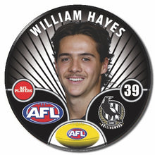 2026 AFL Collingwood Football Club - HAYES, William