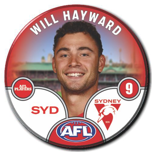 2025 AFL Sydney Swans Football Club - HAYWARD, Will