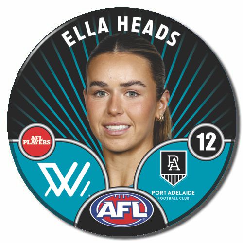 AFLW S10 PORT ADELAIDE - HEADS, Ella