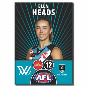 AFLW S10 PORT ADELAIDE - HEADS, Ella