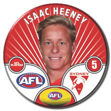 AFL 2026 SYDNEY SWANS Football Club - HEENEY, Isaac