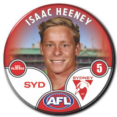 2025 AFL Sydney Swans Football Club - HEENEY, Isaac