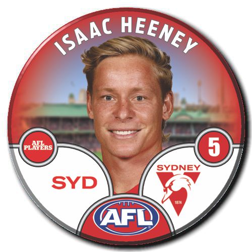 2025 AFL Sydney Swans Football Club - HEENEY, Isaac
