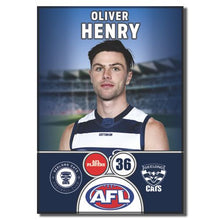 2025 AFL Geelong Football Club - HENRY, Oliver