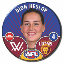 AFLW S10 BRISBANE - HESLOP, Dion